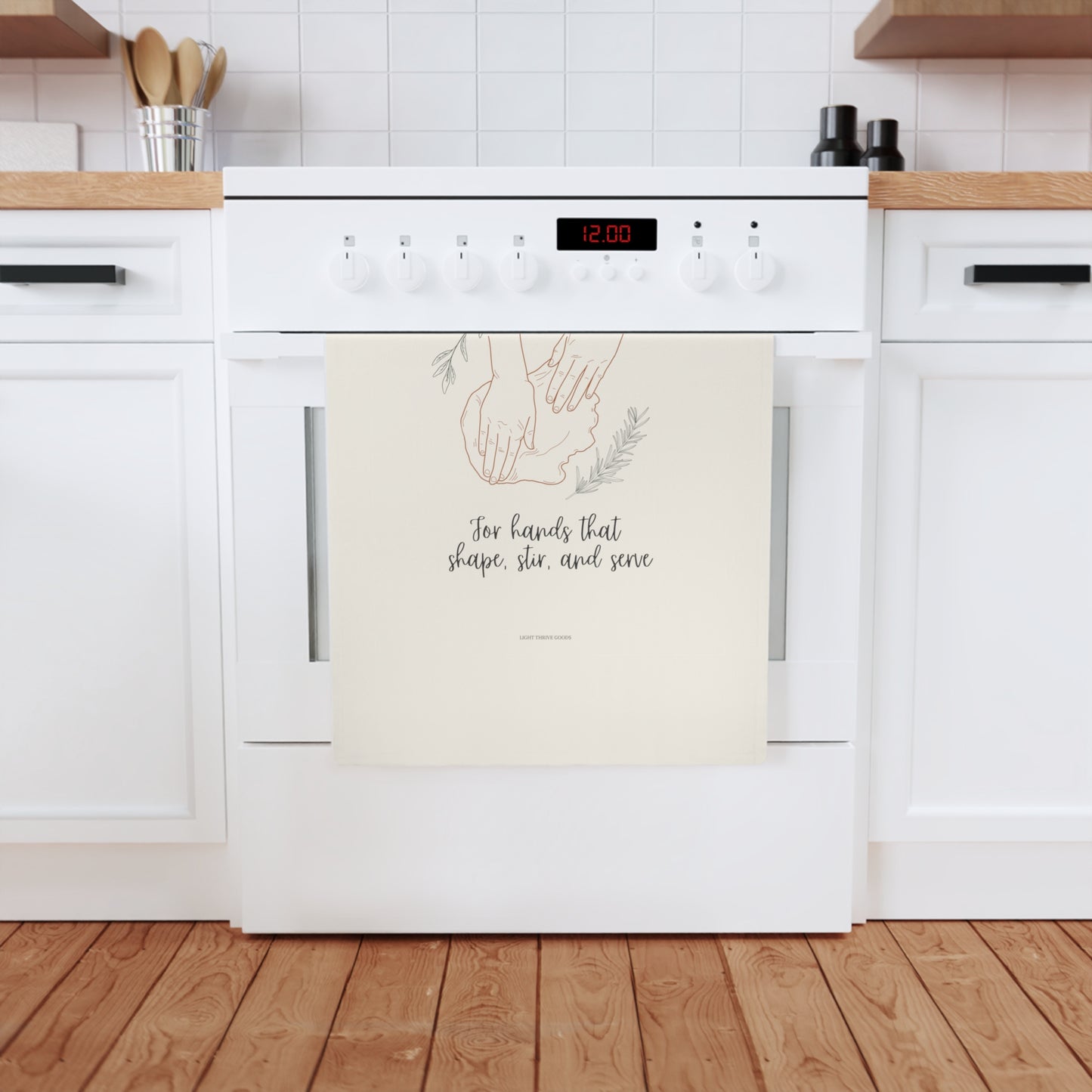 Organic Tea Towel: For Hands That Shape, Stir, and Serve