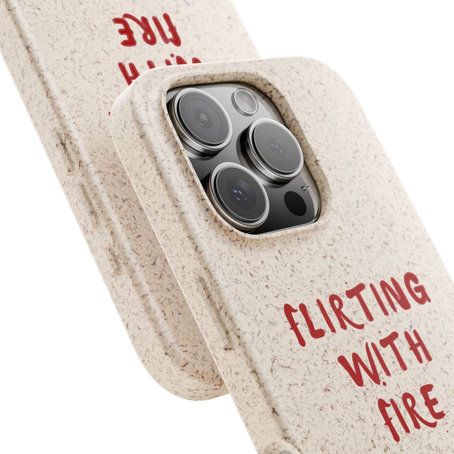 Biodegradable, Eco Friendly, IPhone Case: Flirting With Fire