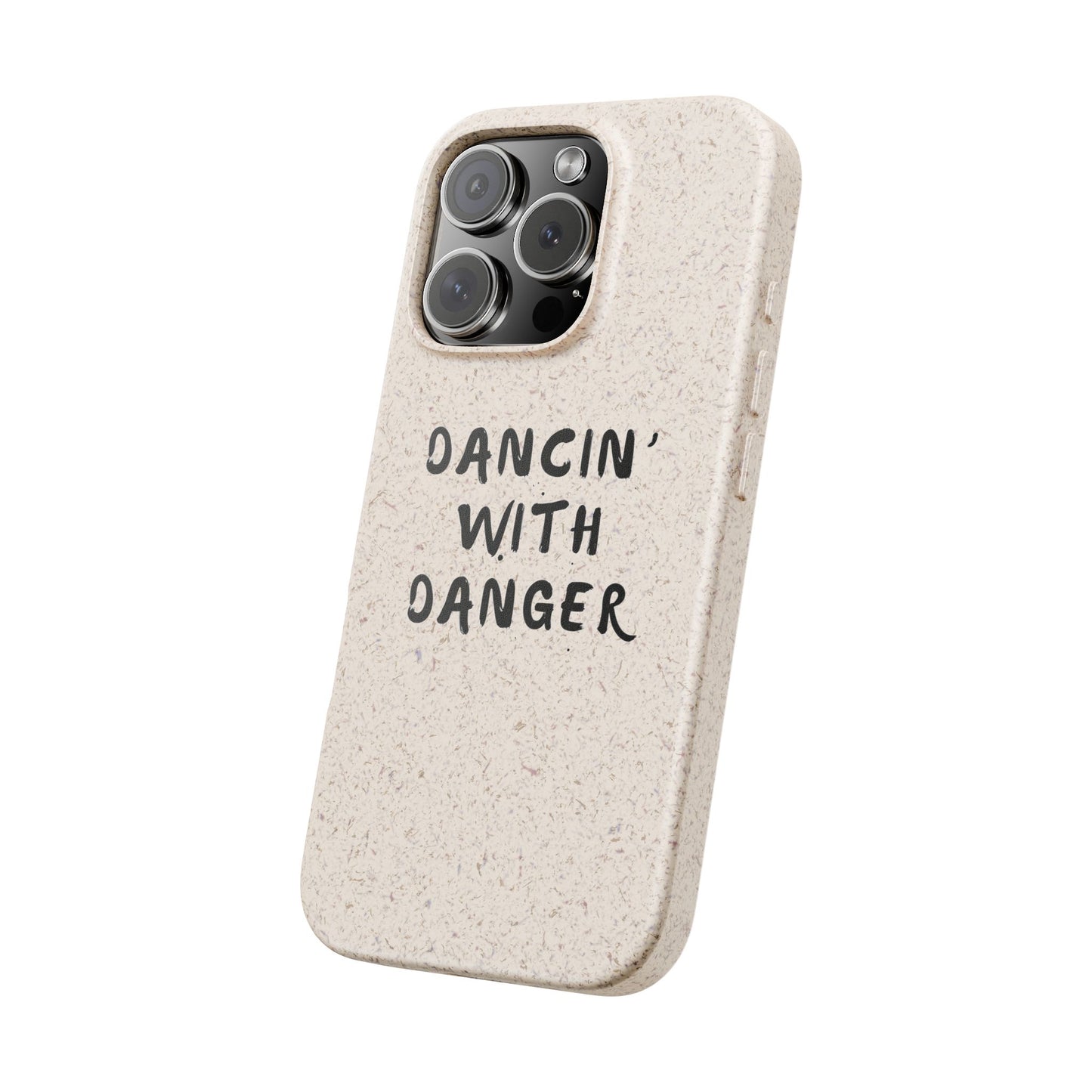 Biodegradable, Eco Friendly, IPhone Case: Dancin' With Danger