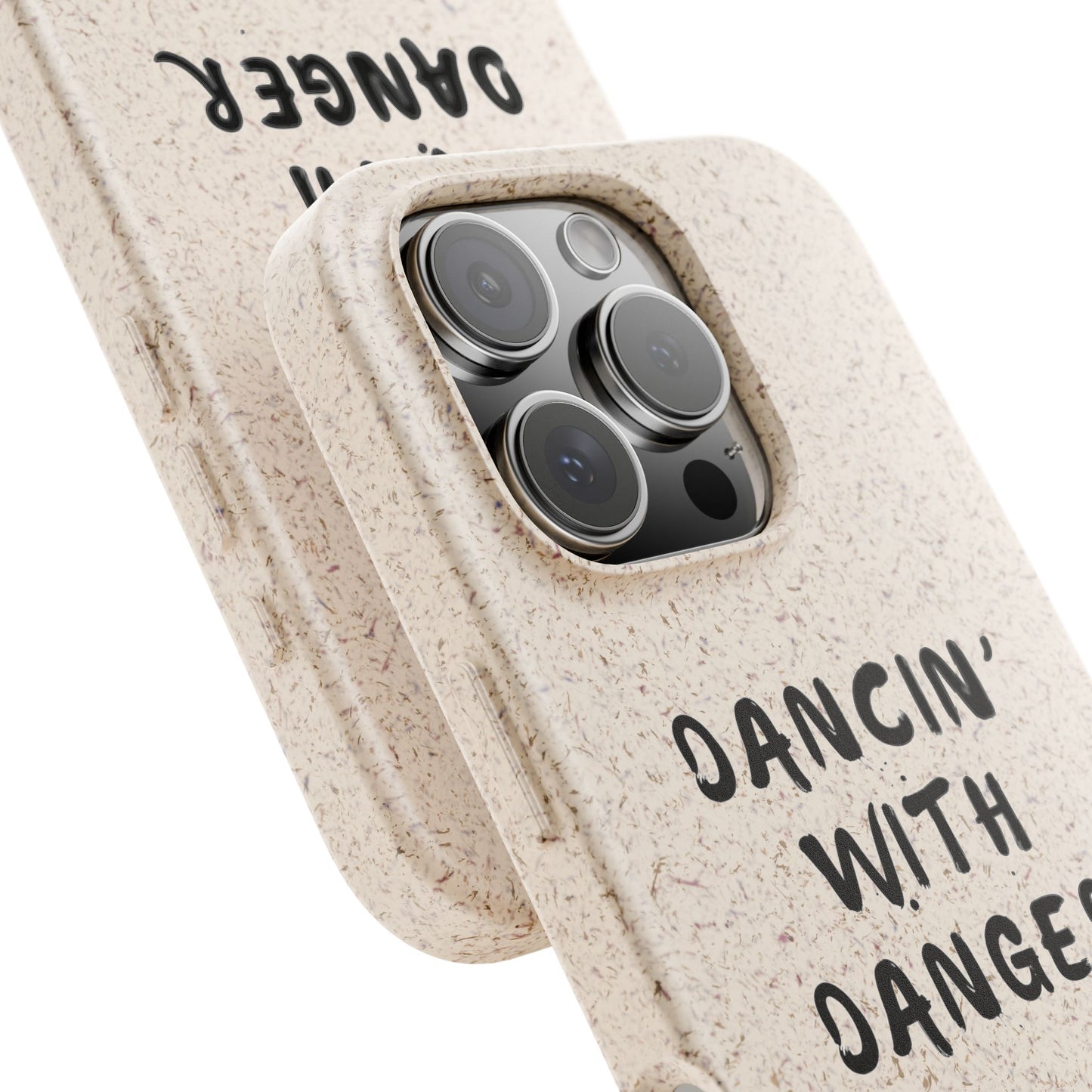 Biodegradable, Eco Friendly, IPhone Case: Dancin' With Danger