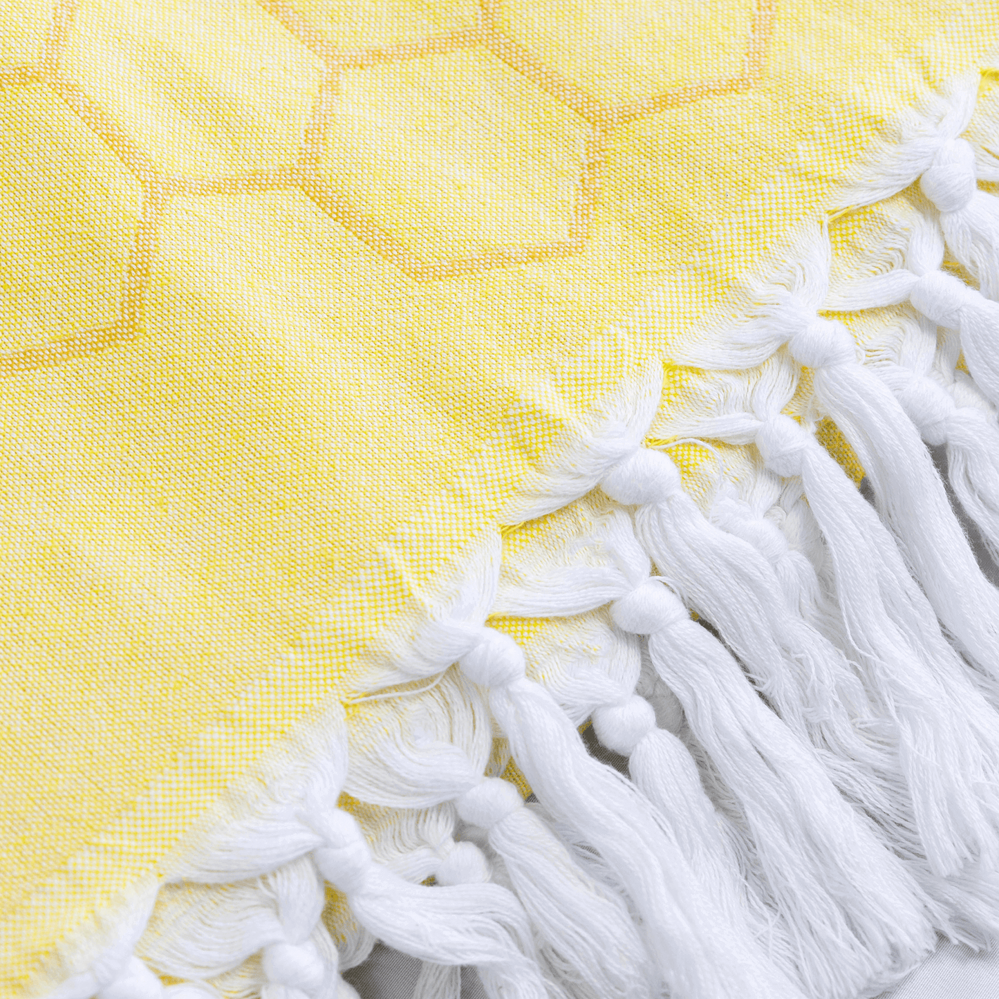 Turkish Towel | Single Set | Yellow + Orange-2