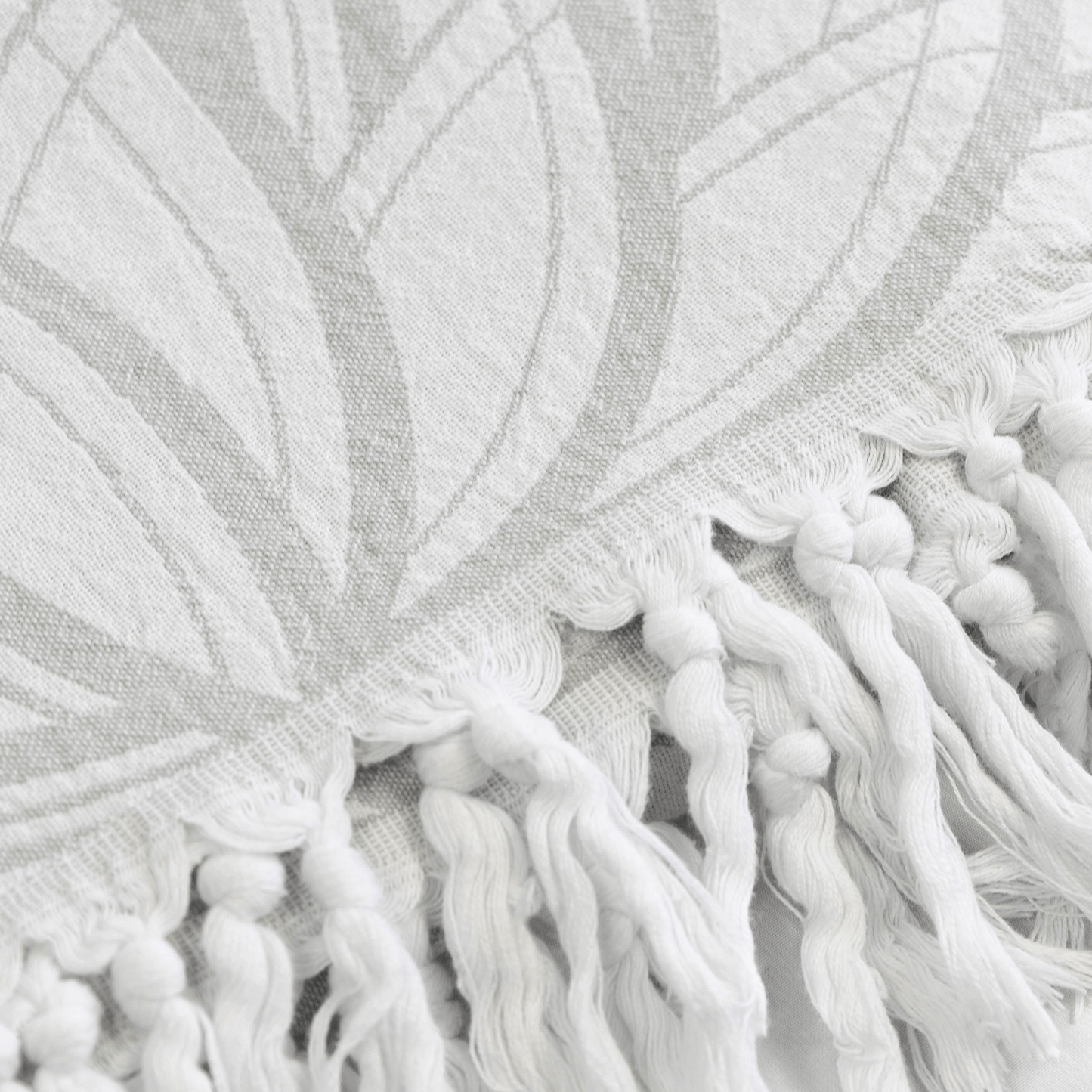 Turkish Towel | Single Set | Grey + White-2