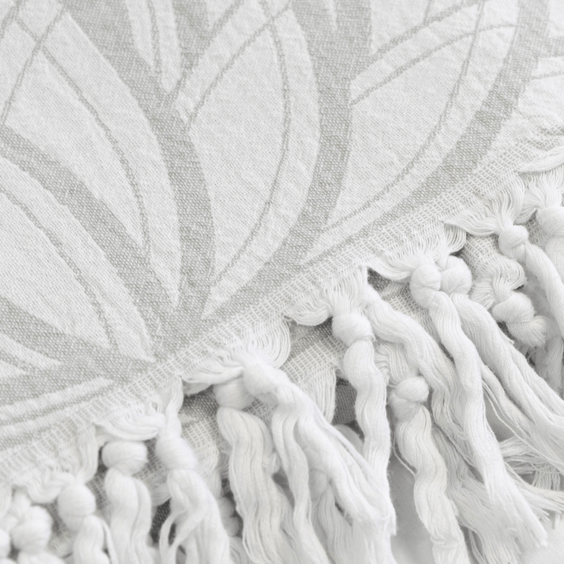 Turkish Towel | Single Set | Grey + White-2