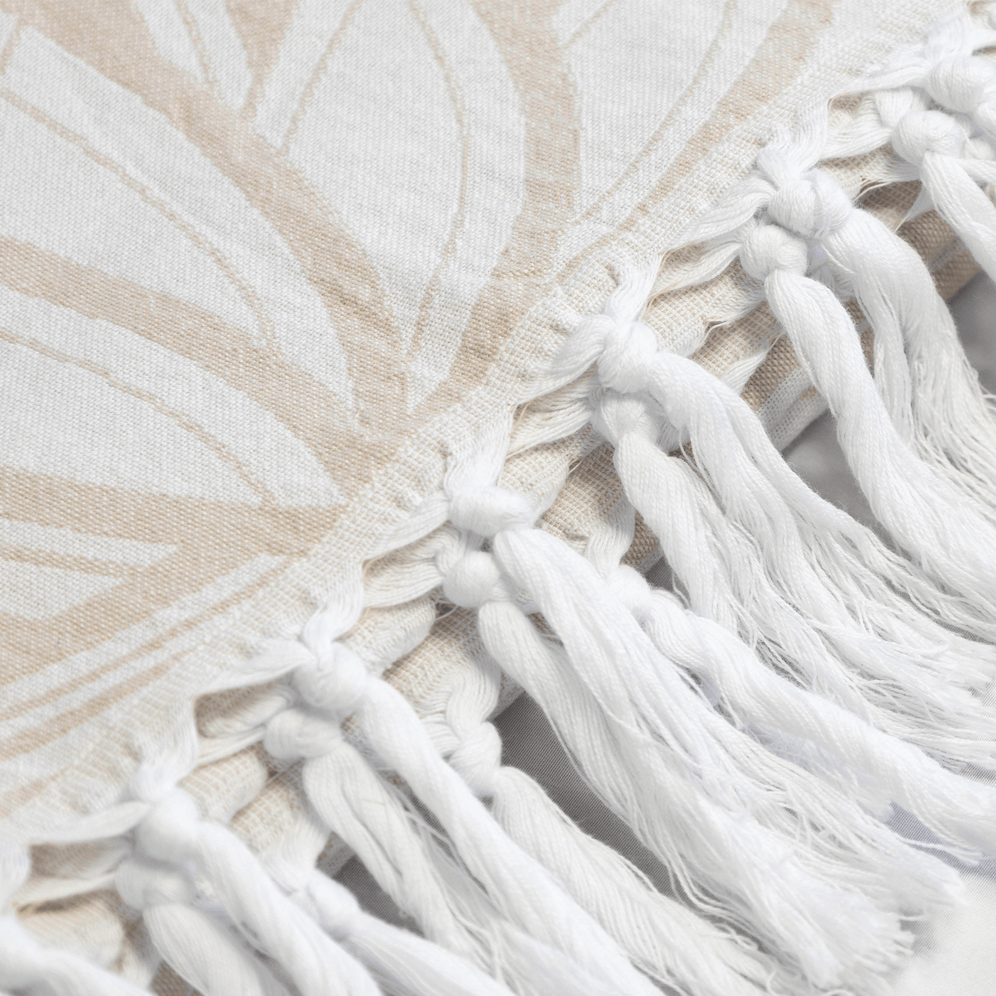Turkish Towel | Single Set | Oat + White-2