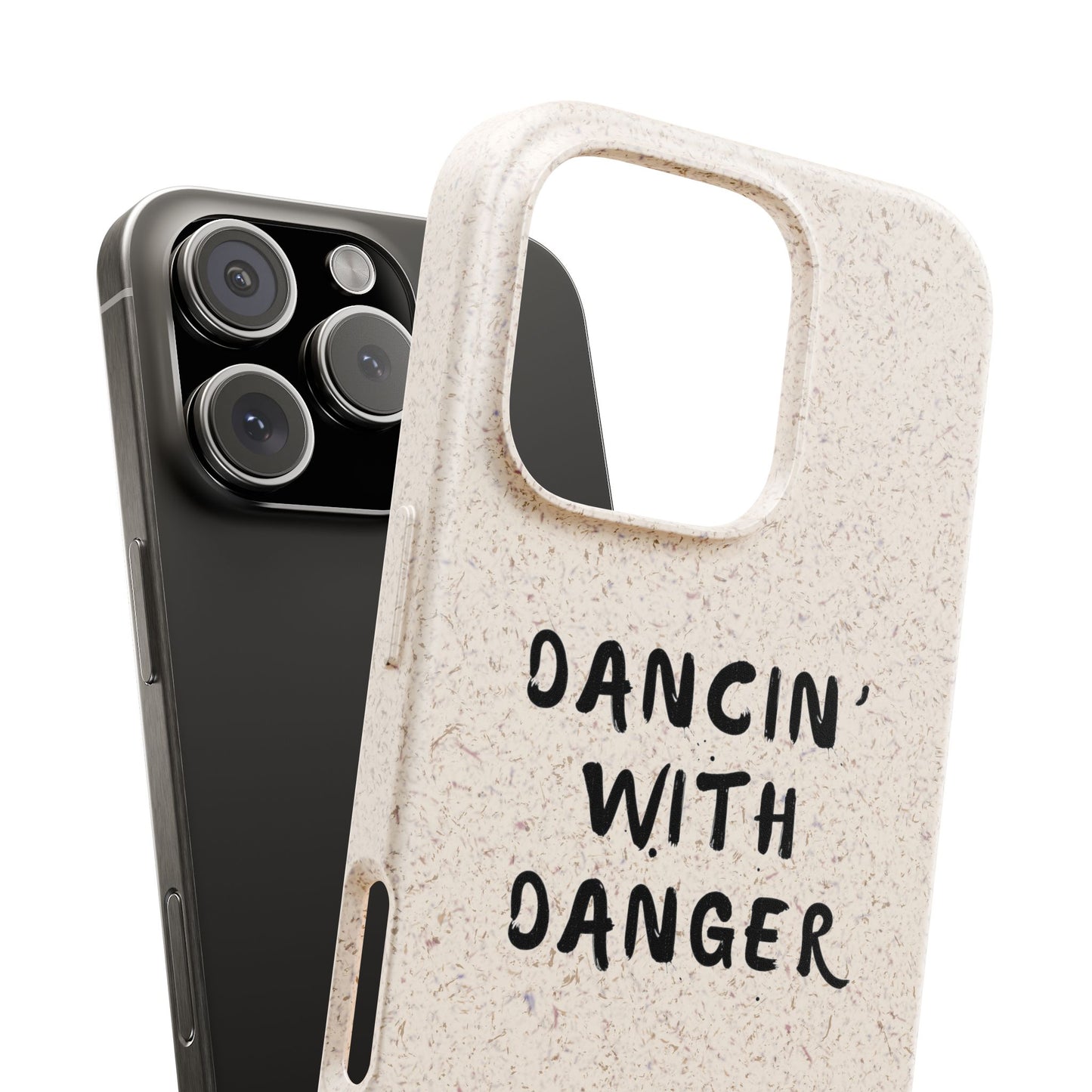 Biodegradable, Eco Friendly, IPhone Case: Dancin' With Danger