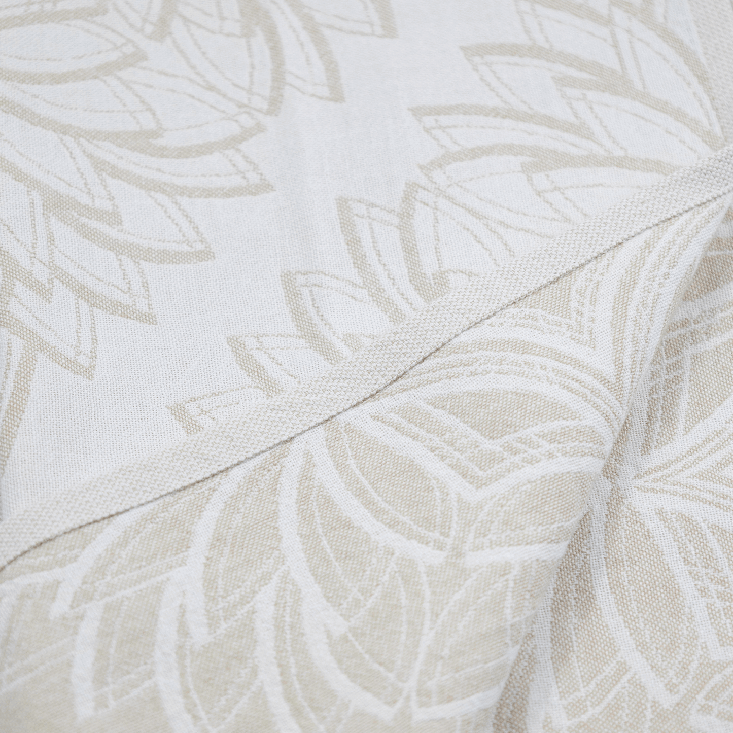 Turkish Towel | Single Set | Oat + White-3