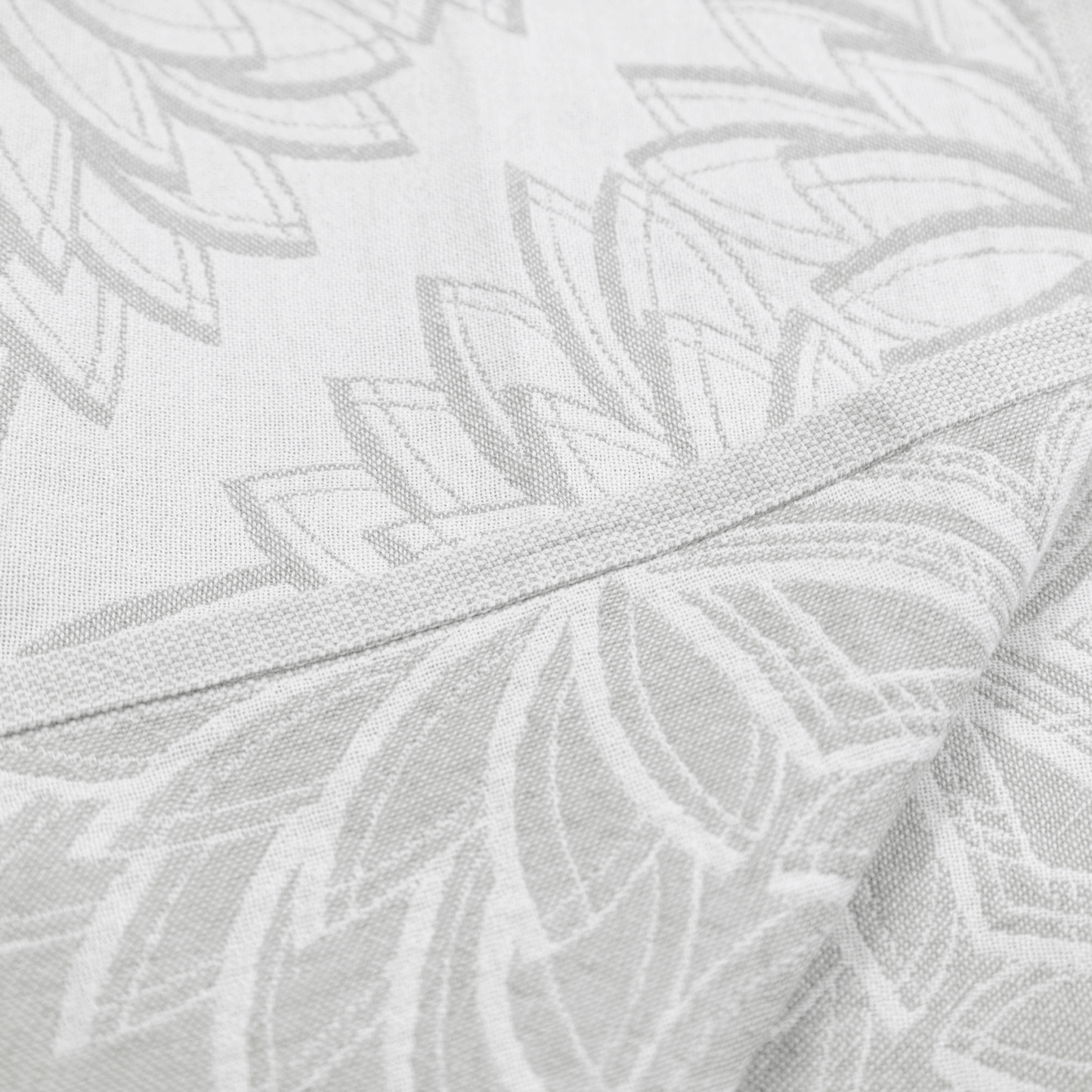 Turkish Towel | Single Set | Grey + White-4