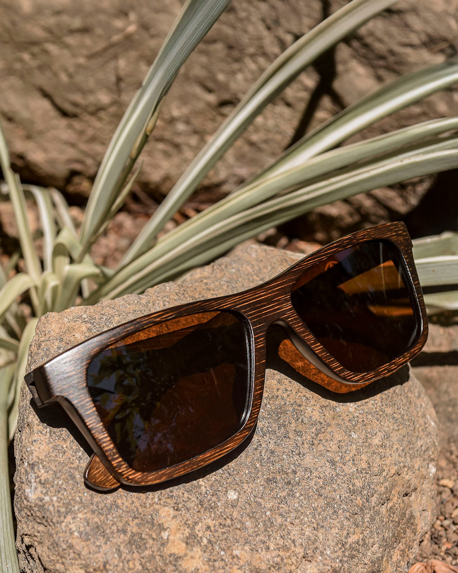 The Sir | Polarized Bamboo Sunglasses-2