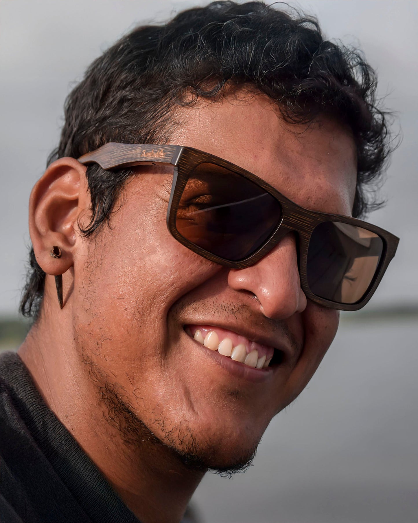 The Sir | Polarized Bamboo Sunglasses-1