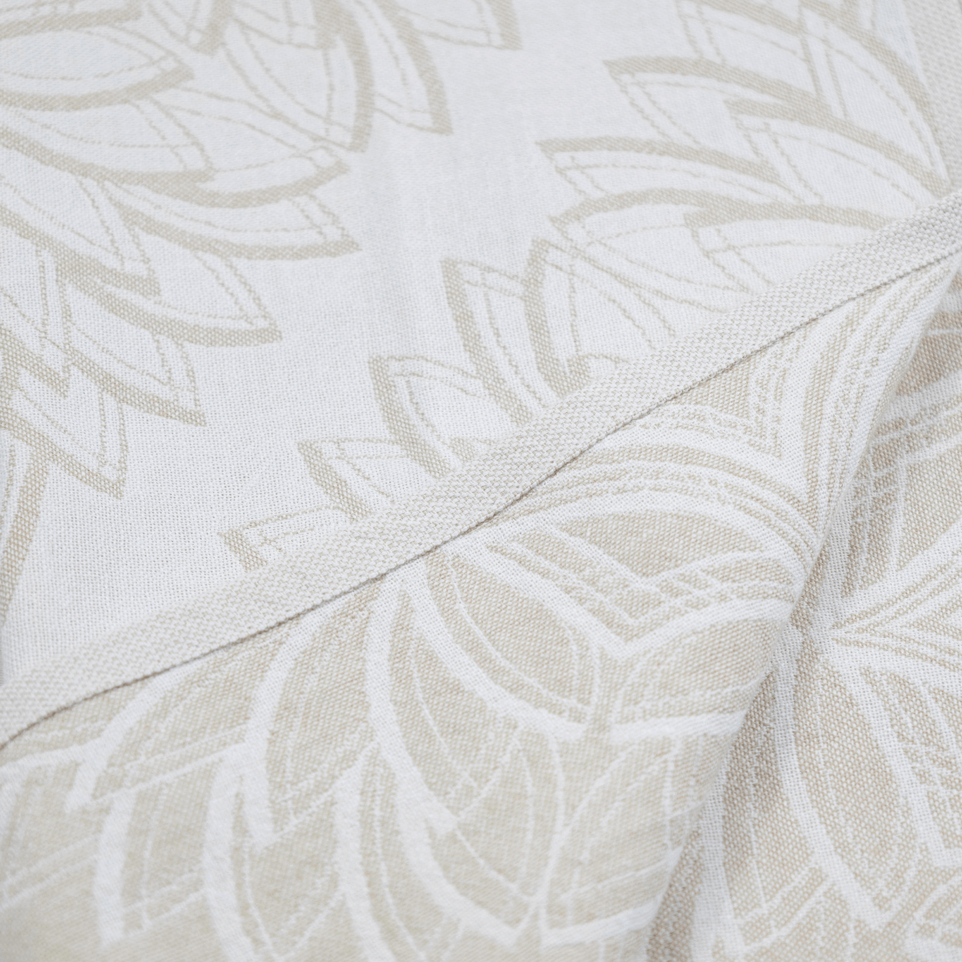 Turkish Towel | Single Set | Oat + White-3